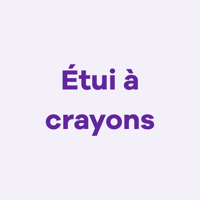 Image Étui à crayons